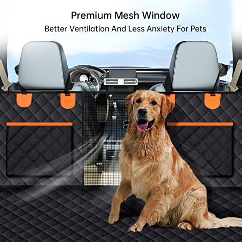 Funda de asiento de automóvil para perro, 100% impermeable,