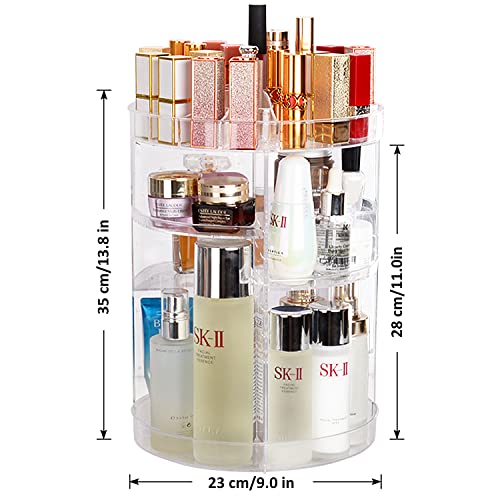 JessLab Organizador de maquillaje, organizador de cosméticos