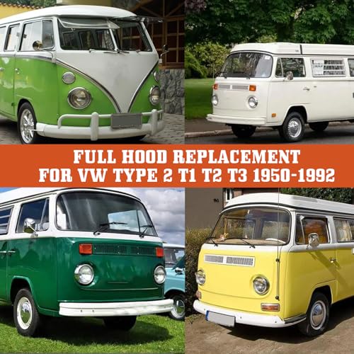 Funda de tela Oxford 300D para automóvil 1950-1992 VW Bus T1