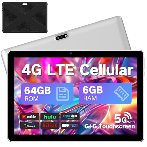 Tableta Android de 10.1 pulgadas, tabletas celulares 2025 co