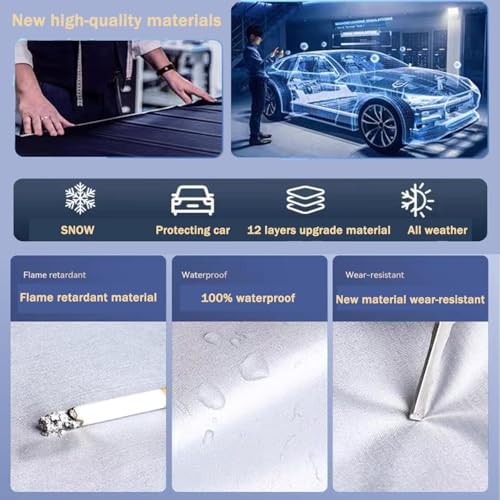 Autsop - Funda de automóvil impermeable para todo tipo de cl