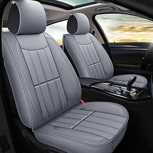 AOOG - Fundas de cuero sintético para asientos de auto, fund