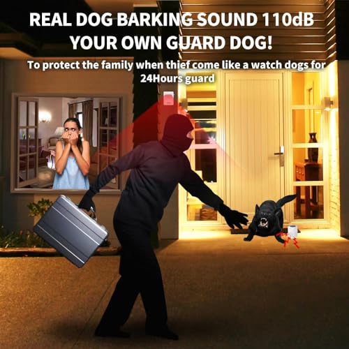 Detector de movimiento de alarma de perro de ladrido, sensor