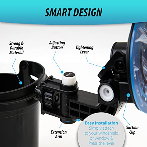 ZONETCH - Soporte plegable empotrado para bebidas, paquete d
