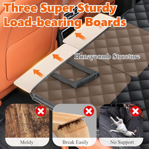 Extensor de asiento trasero para perros, soporta 450 libras,