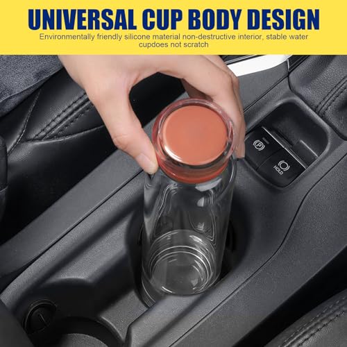 Paquete de 6 limitadores de portavasos para automóvil, tapón