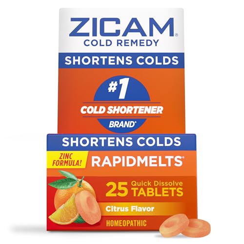 Zicam Cold Remedy RapidMelts - tabletas para el resfriado, 2