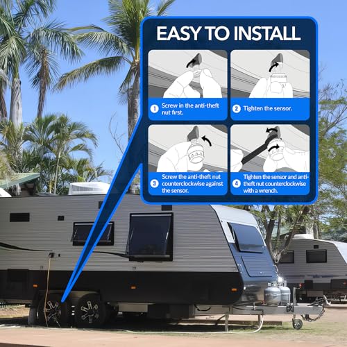 VXDAS RV Accessories Sistema de monitoreo de presión de neum