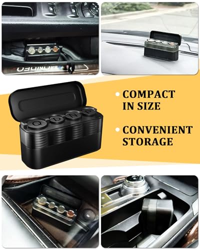 Soporte para monedas para organizador de cambios de automóvi