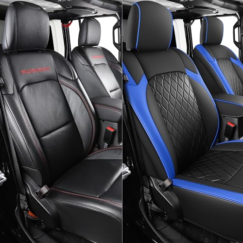 Coverado Fundas de asiento de 4 puertas para Jeep Wrangler,