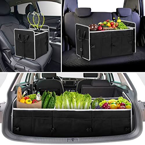Organizador plegable para maletero, 102L, gran capacidad, al