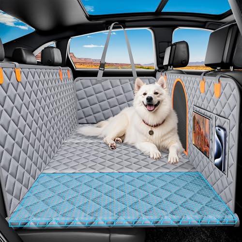 Extensor de asiento trasero de automóvil para perros, funda