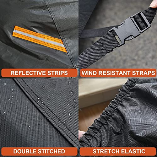 Kayme - Cubierta completa impermeable de 7 capas para automó
