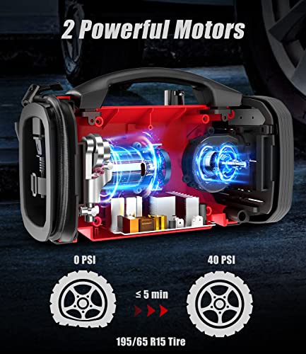Avid Power Compresor de aire portátil para inflado de neumát