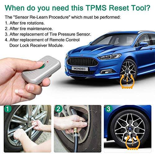 TPMS19 TPMS Herramienta de reinicio de sensor de reaprendiza
