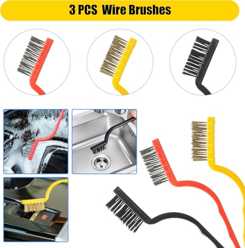 Kit de cepillo de limpieza de coche de 26 piezas - Herramien