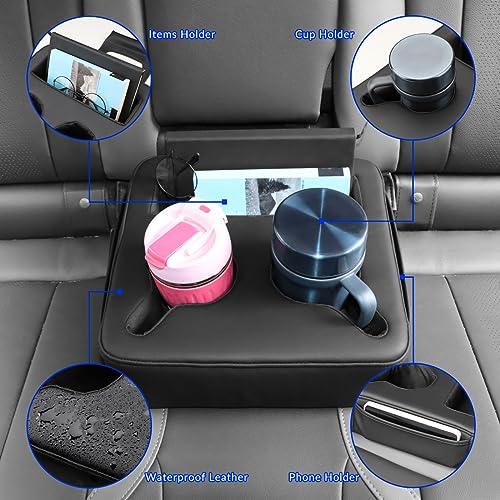MARCHFA Portavasos para asiento trasero de automóvil, portav