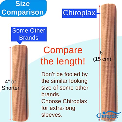 Chiroplax Fundas protectoras para tubos de dedos de los pies