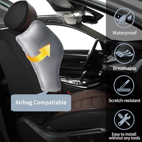 Fundas de asiento delantero de automóvil, 2 fundas universal