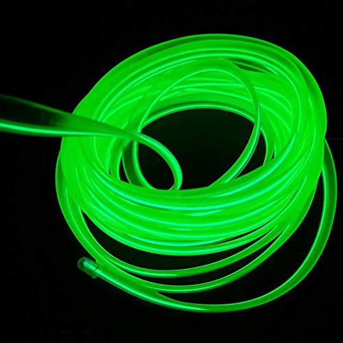 San Jison El Wire - Tira de luces LED flexible de 16 pies, l