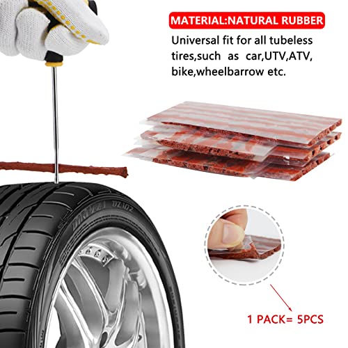Kit universal de reparación de neumáticos de automóvil con t