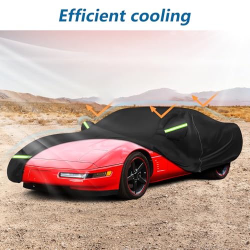 Funda impermeable para automóvil C4 Corvette, protección con