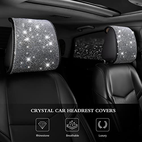 2 fundas para reposacabezas de automóvil para mujeres y niña