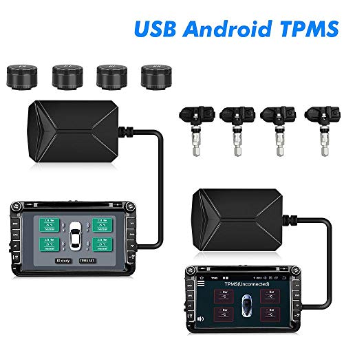 Sistema de monitor de presión de neumáticos USB TPMS Sensore
