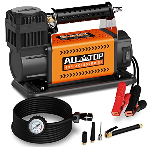 ALL-TOP kit con compresor de aire portátil de 12 V de alto r