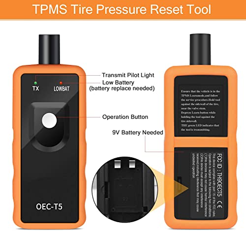 Arozk TPMS Herramienta de reinicio para sistema de monitor d