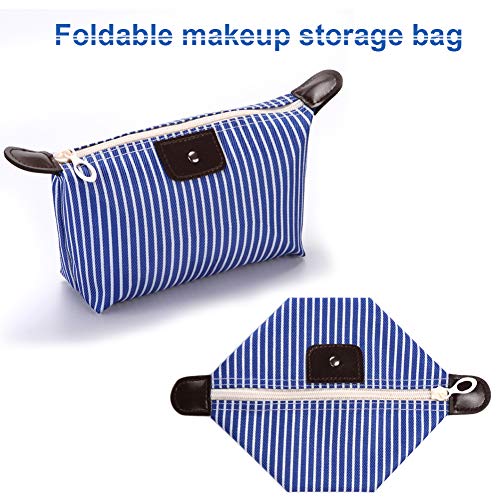 Bolsa de maquillaje, bolsa de cosméticos, 6 piezas, impermea