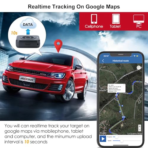 Dispositivo de seguimiento de automóvil oculto, 4G LTE, mini