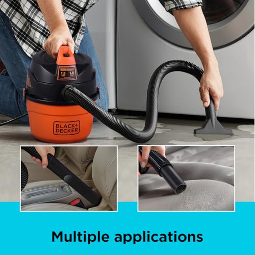 BLACK+DECKER Aspiradora para tienda húmeda y seca, aspirador