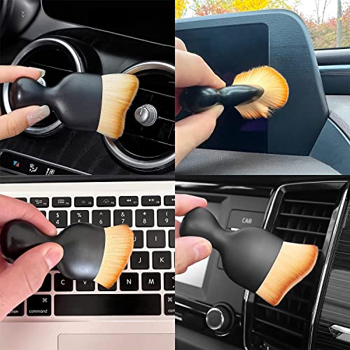 Cepillo de coche, herramienta de limpieza interior del autom