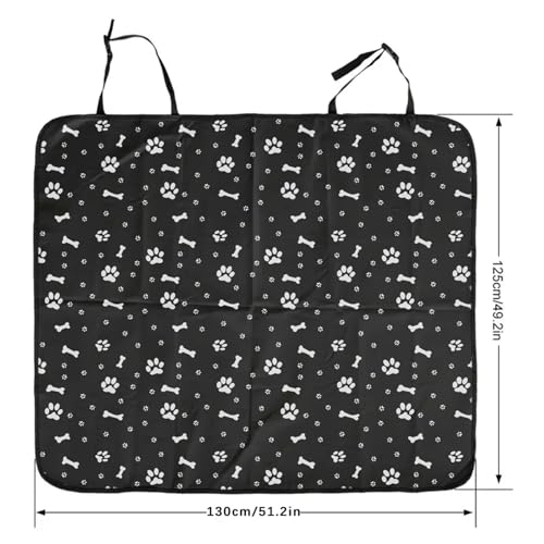 Funda de asiento de coche para mascotas, impermeable, protec
