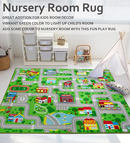 Yincimar Alfombra de juegos para niños, alfombra de juego co