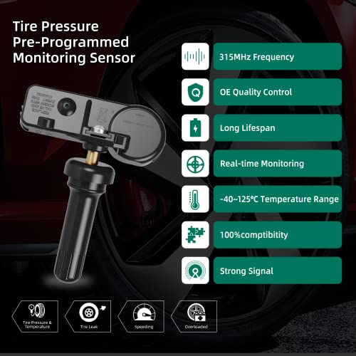 Sensor TPMS, sistema de monitor de presión de neumáticos de