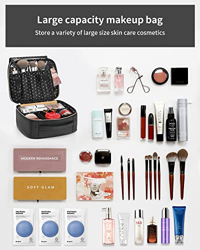 Vlando - Organizador de viaje para maquillaje, bolsa de alma