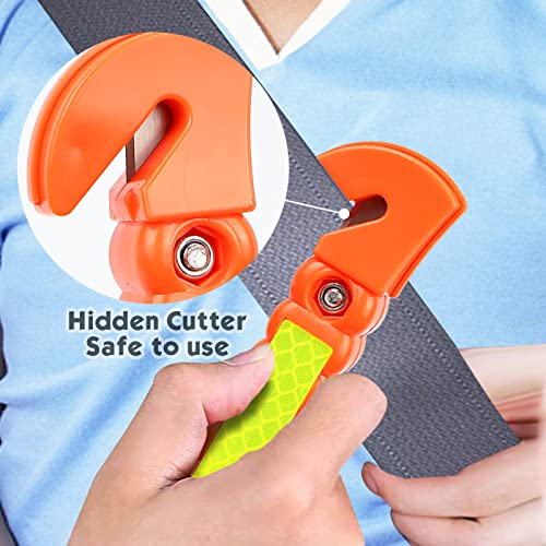 MorTime Paquete de 6 martillos de seguridad para automóvil,