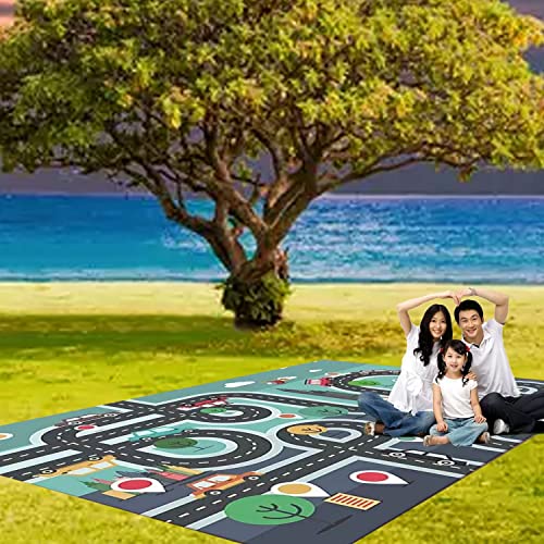 Alfombra de juegos para niños, alfombra de vida urbana ideal