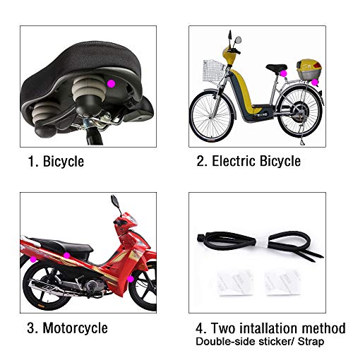 113dB inalámbrico moto/bicicleta/bicicleta antirrobo alarma