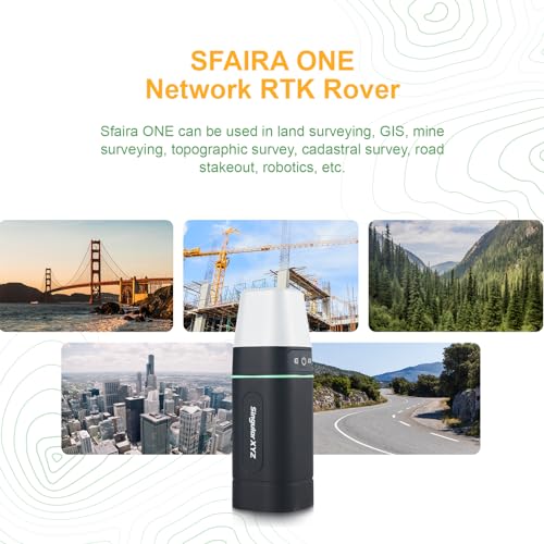 Sfaira ONE GNSS GPS RTK Rover, topografía estática de alta p