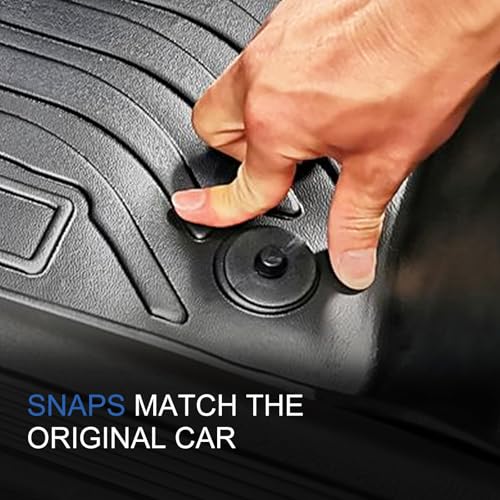 SMABEE Alfombrillas de suelo para BYD Shark 2025 2024 TPE pa