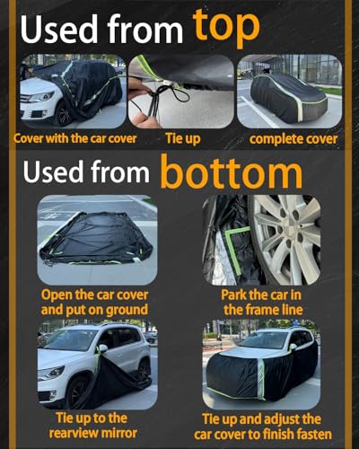 Funda de automóvil impermeable para todo tipo de clima, ajus