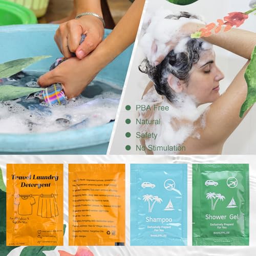 Kits de higiene a granel para personas sin hogar, gel de bañ