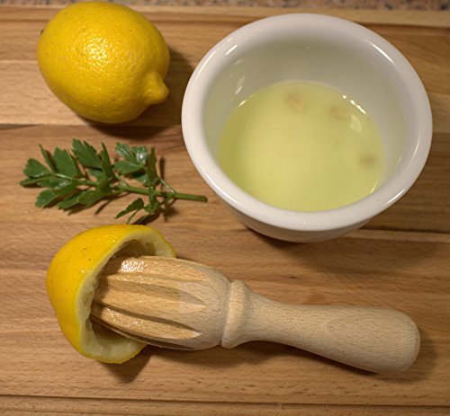 efo Exprimidor de limón de madera - Exprimidor de cítricos y