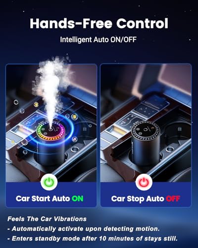 Ambientador inteligente para automóvil, ambientador rápido d