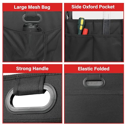 Simple Deluxe Organizador de maletero para coche/SUV/camión,