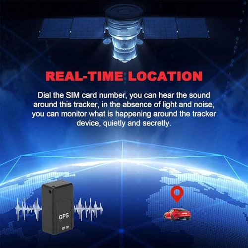 Rastreador GPS para vehículos sin suscripción, mini localiza