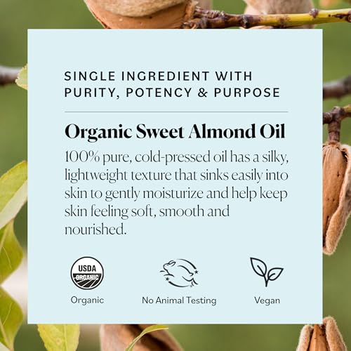 Sky Organics Aceite orgánico de almendras dulces para cuerpo